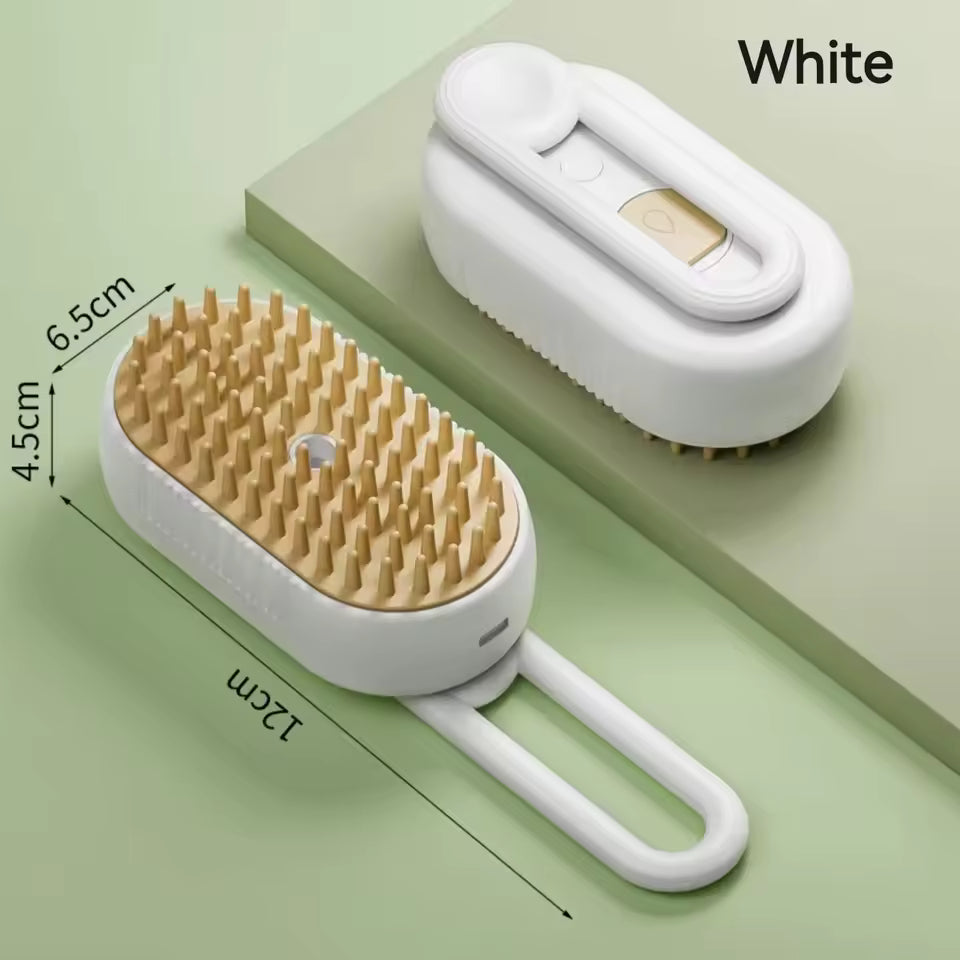 SteamGroom Pro™ 3-in-1 Pet Grooming Brush